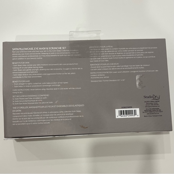 STUDIO DRY - SATIN BEAUTY SLEEP SET - Picture 3 of 3